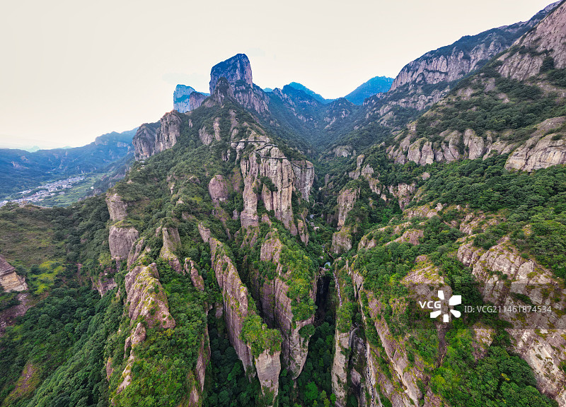浙江温州雁荡山灵岩图片素材