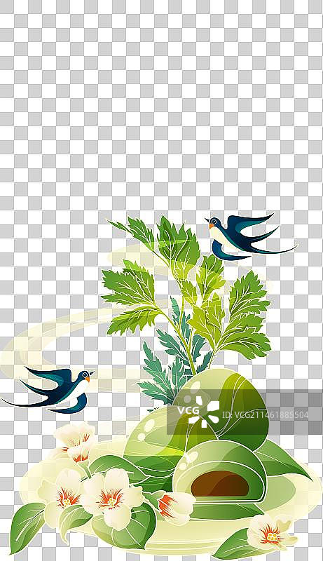 清明节青团图片素材