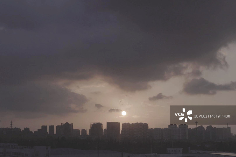 城市天际线图片素材