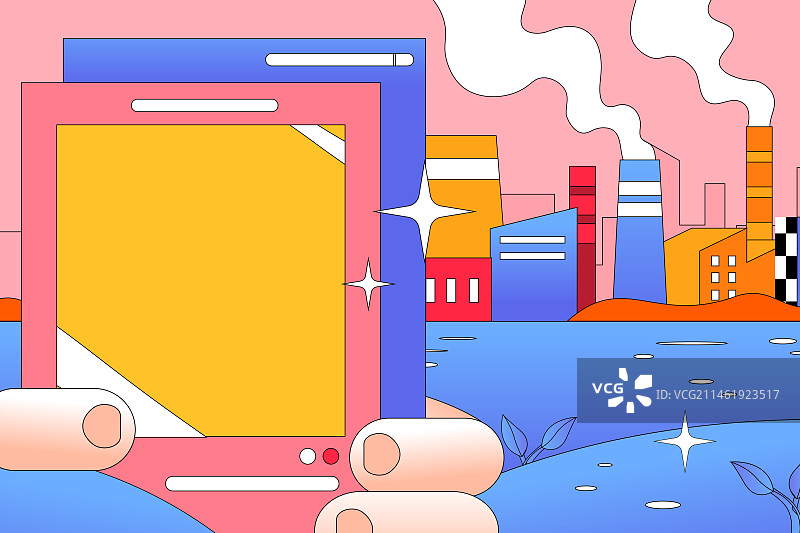 卡通消费电商促销优惠科技概念网购宇航员虚拟现实邀请好友送礼跨时空异地恋情侣约会商务商城渐变矢量插画图片素材