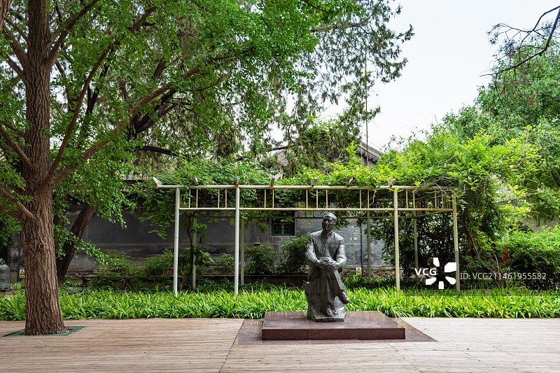 北京郭沫若故居图片素材