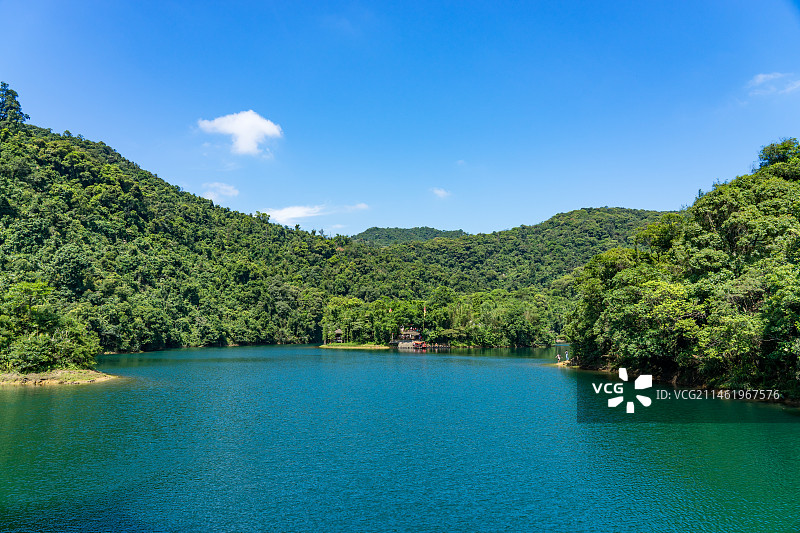 中国广东肇庆市鼎湖山蝴蝶谷自然风光图片素材