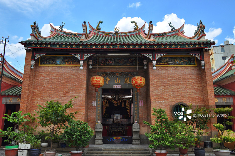 胡志明市西贡凤山寺图片素材