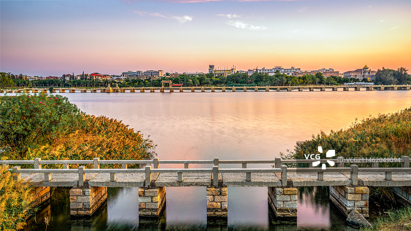 泉州晋江安海安平桥五里桥图片素材