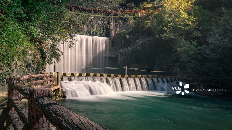 湖北省十堰市五龙河景区图片素材