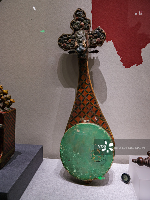 西藏博物馆 乐器图片素材