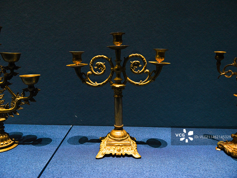 西藏博物馆 烛台图片素材