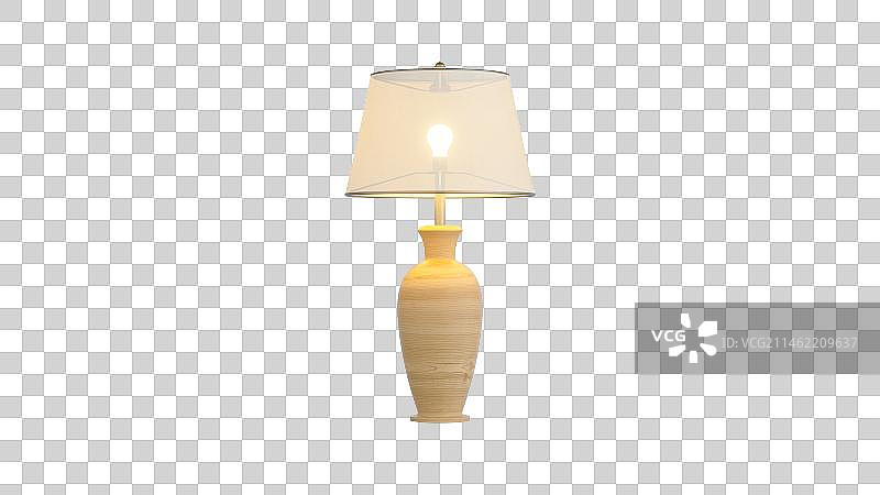 暗室中照明灯泡的特写镜头图片素材