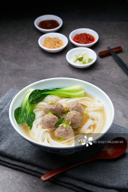 牛肉丸粿条图片素材