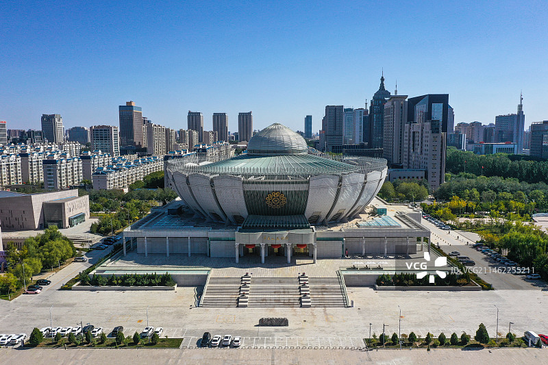 宁夏人民剧院图片素材