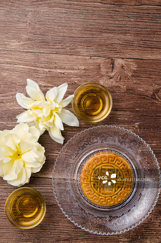 中秋节的月饼图片素材