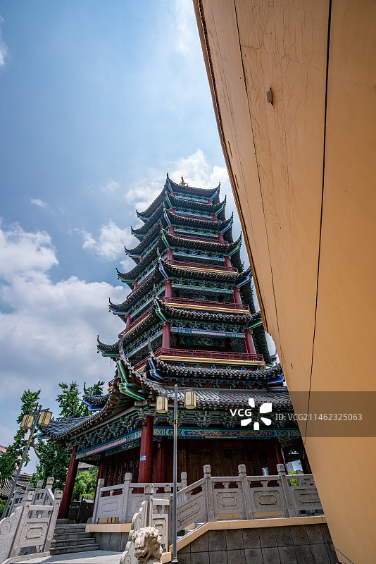 江苏盐城市阜宁县城市射阳河风光图片素材