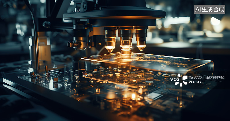 【AI数字艺术】咖啡馆浓缩咖啡机特写镜头图片素材