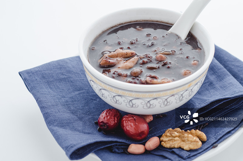 养生补肾的杂粮粥腊八粥图片素材