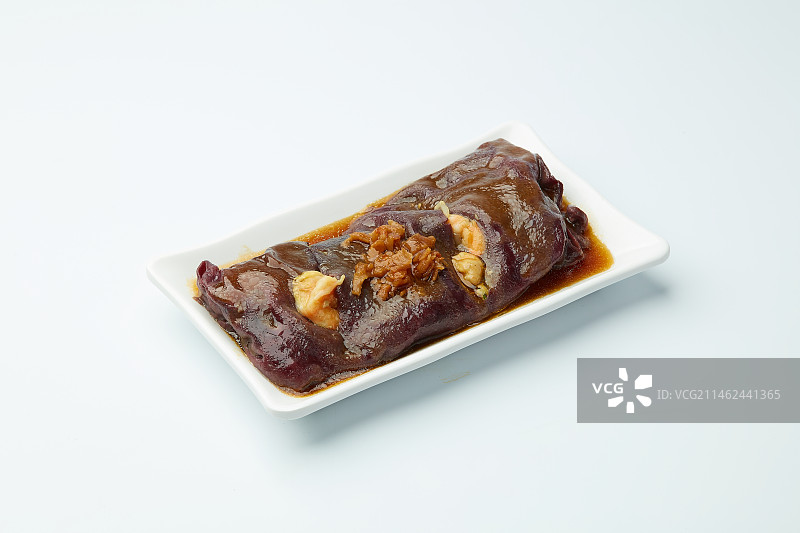 紫皮虾仁肠粉图片素材