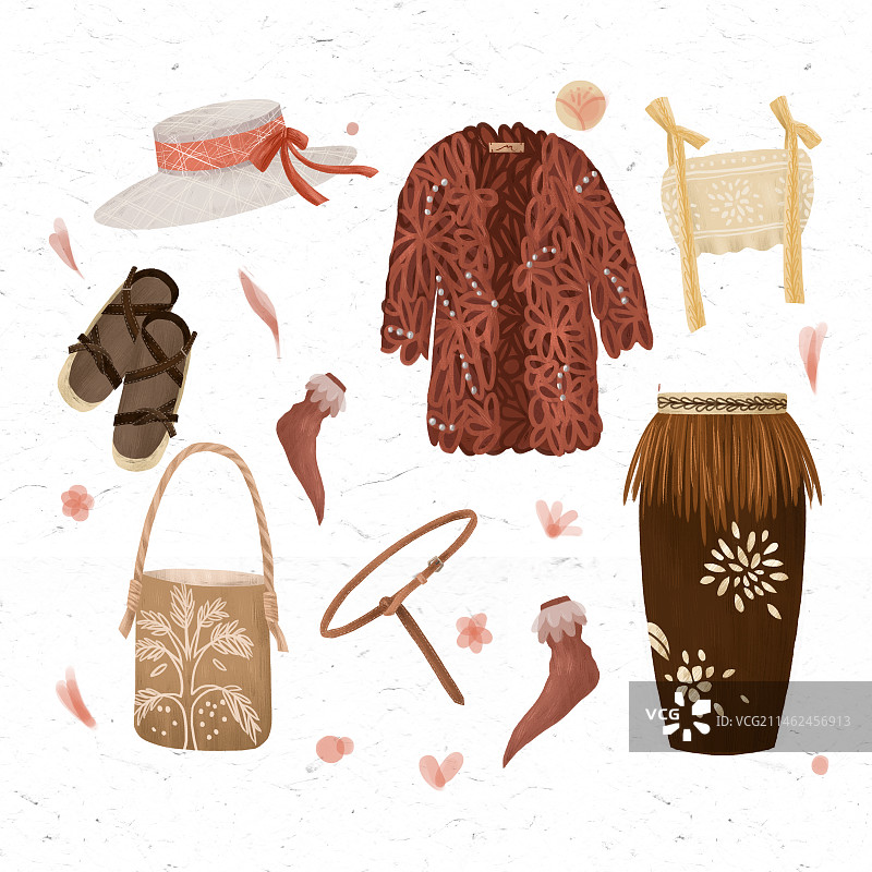 服饰小物合集图片素材