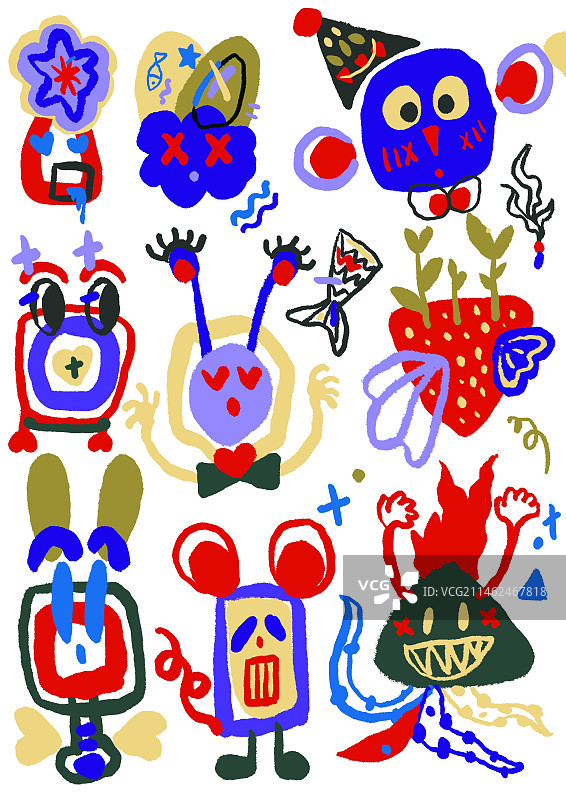 绿色环保创意插画图片素材