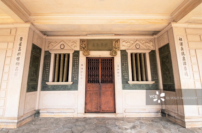 第八批全国重点文物保护单位泉州石狮宝盖镇龙穴村的景胜别墅,是上个世纪40年代末，来自菲律宾的福建富商图片素材