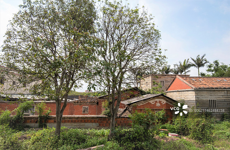 第八批全国重点文物保护单位泉州石狮宝盖镇龙穴村的景胜别墅,是上个世纪40年代末，来自菲律宾的福建富商图片素材