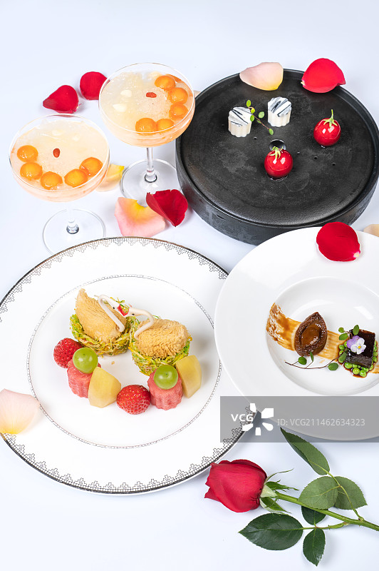 高级酒店菜品摄影图片素材