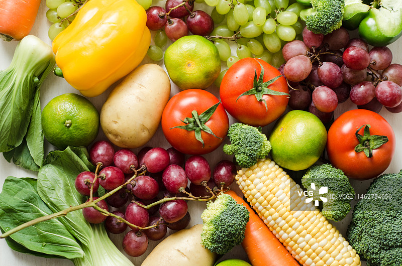 各种新鲜水果蔬菜图片素材