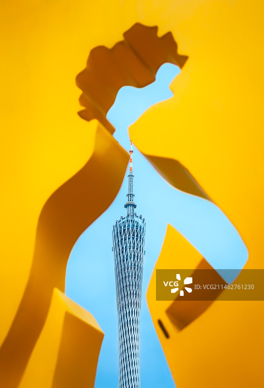 广州城市建筑风光图片素材