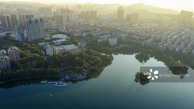 郴州北湖公园图片素材