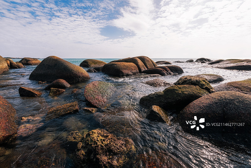 礁石群图片素材