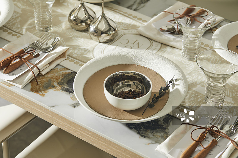 餐桌餐具图片素材