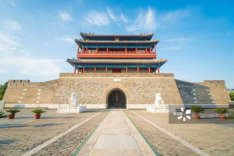 北京永定门图片素材