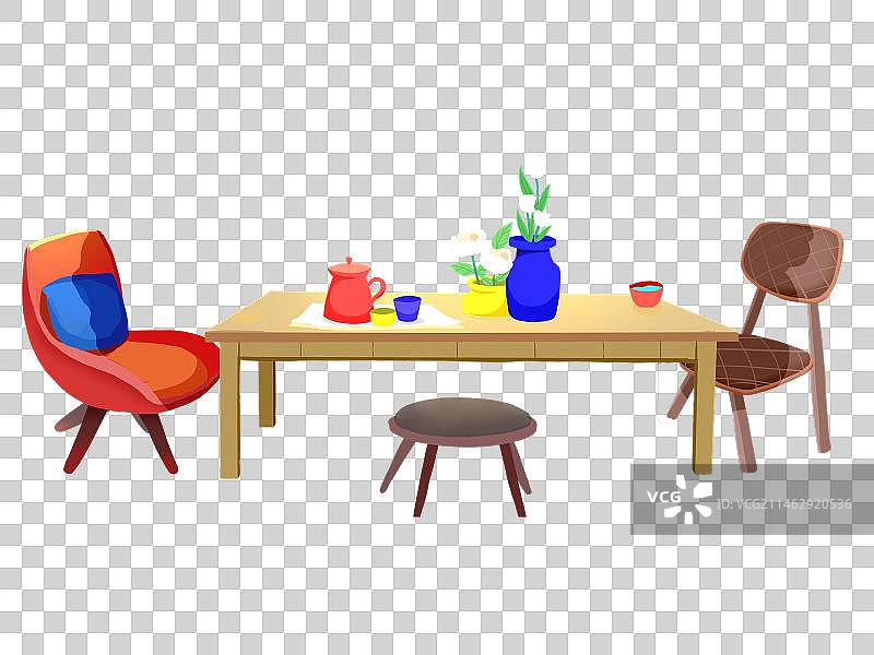 办公桌椅图片素材