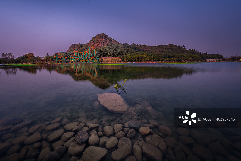 苏州狮山公园狮子山图片素材