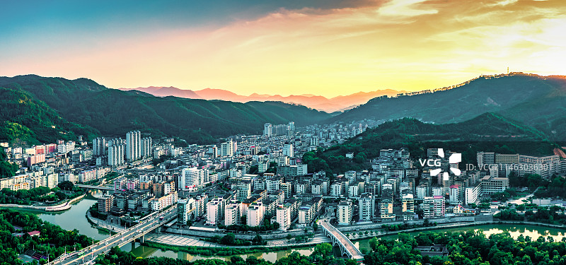 尤溪县老城区图片素材