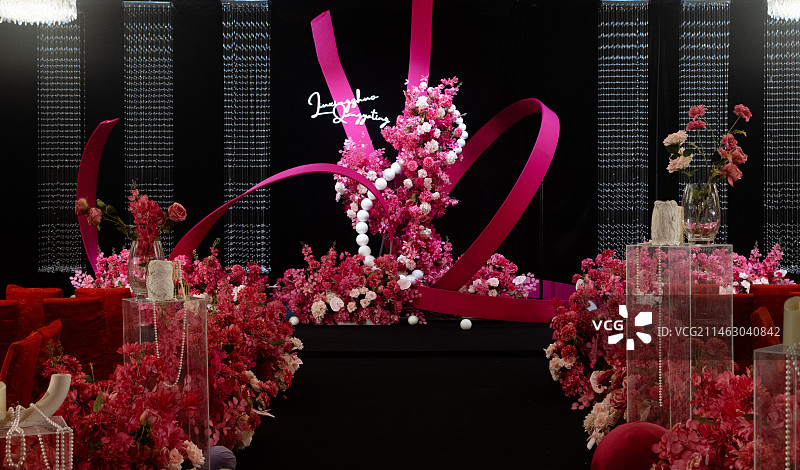 婚礼场布图片素材