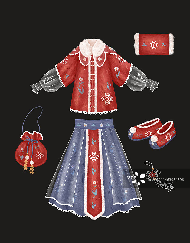 传统服饰图片素材