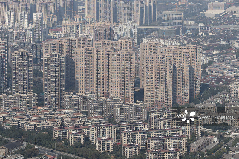 俯瞰无锡城市图片素材