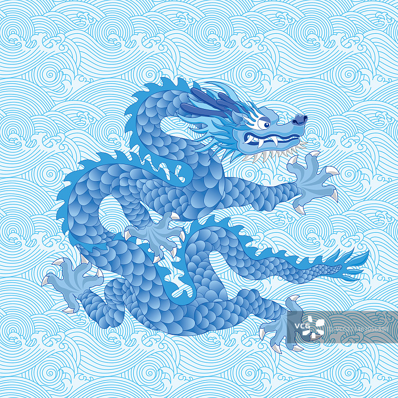 九龙壁中国龙图片素材