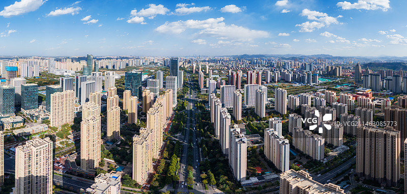 槐荫区城市建设图片素材