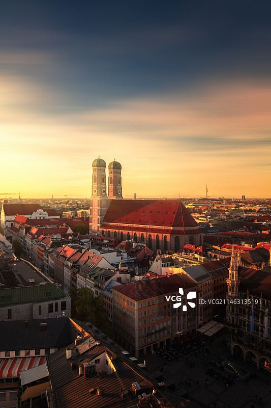 慕尼黑圣母大教堂图片素材