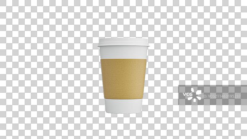 3D咖啡纸杯图片素材