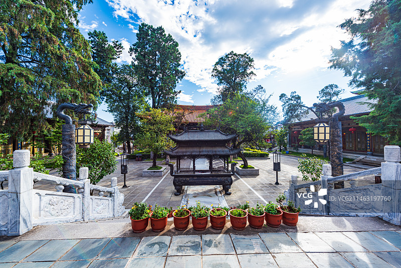 大理古城文庙图片素材