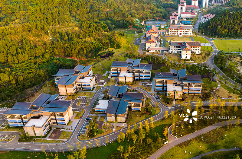 四川音乐学院成都美术学院资阳临空经济区校区图片素材