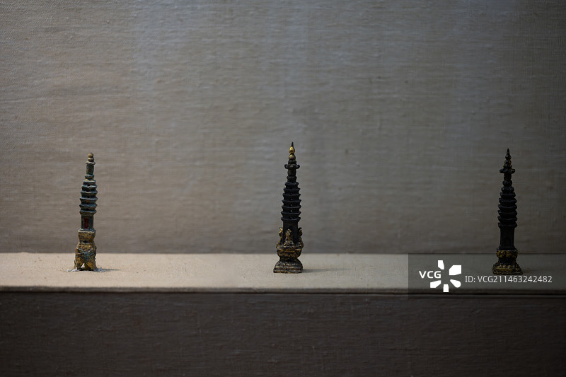 宋【大理国】崇圣寺三塔文物陈列馆-密檐塔模图片素材