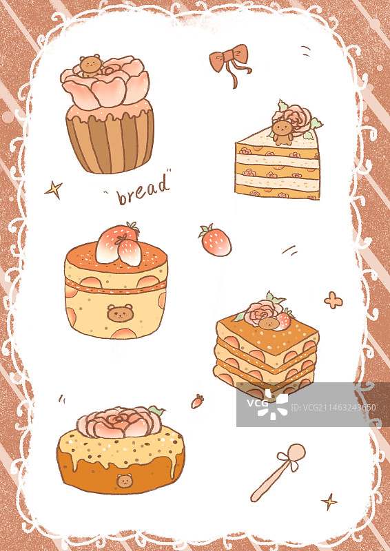 蛋糕壁纸图片素材