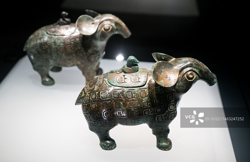 貘尊   西周   山西博物院图片素材