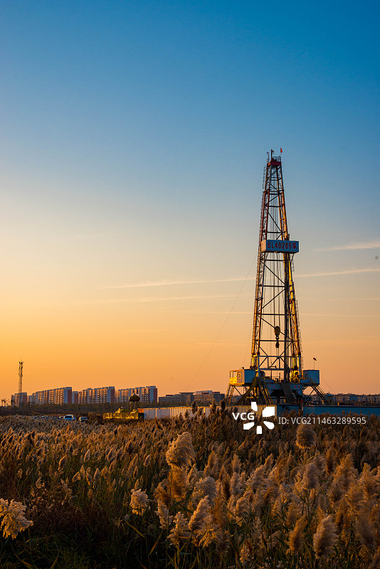 油城一景图片素材