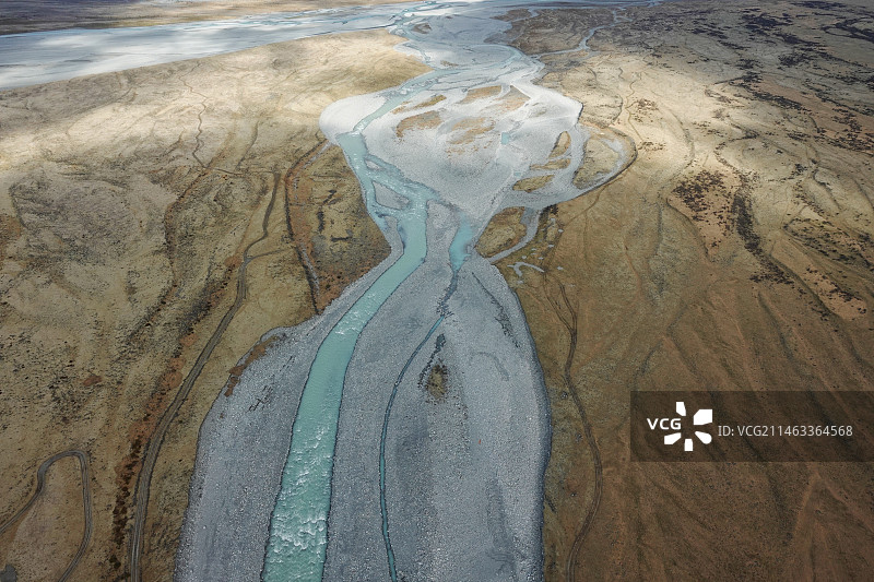 新西兰 塔斯曼河 航拍图片素材