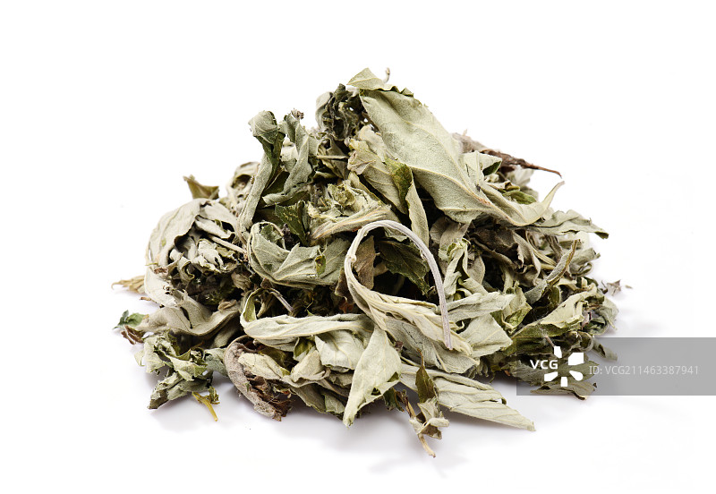 干燥艾草叶图片素材