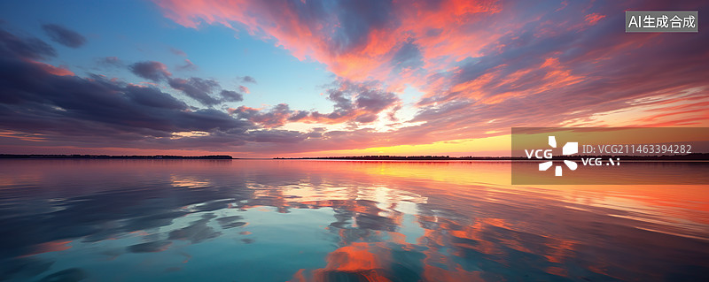 【AI数字艺术】戏剧性的天空图片素材