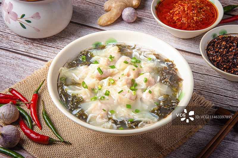 虾米抄手图片素材